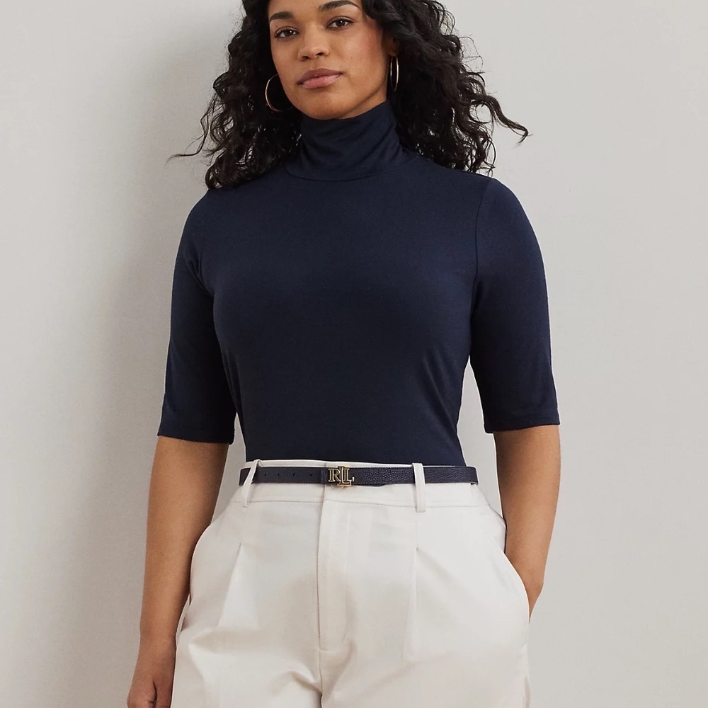 NWT Lauren Ralph Lauren Lightweight Turtleneck Sweater (3X)